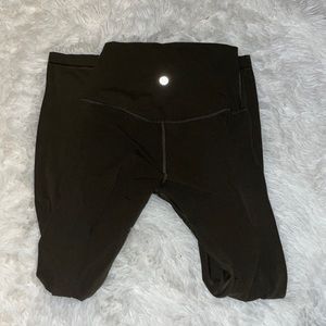 Size 2 Lululemon Olive Green Leggings Align